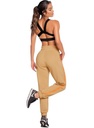 Jogger para dama con bolsillos talla S beige
