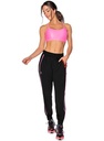 Jogger para dama con bolsillos talla M negro