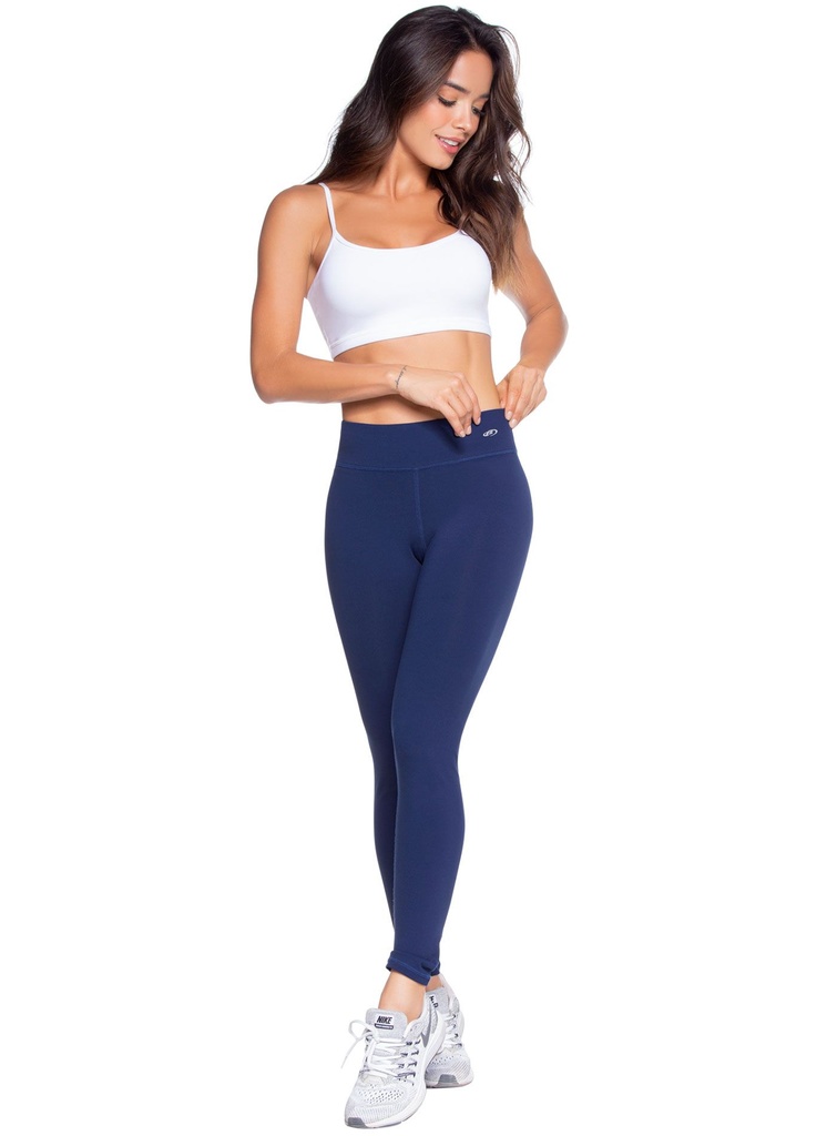 Leggins para dama talla única azúl