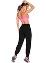 Jogger para dama con bolsillos talla M negro