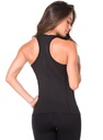 Camiseta deportiva sin mangas para dama talla única color negro
