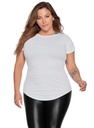 Camiseta deportiva para dama talla L color blanco